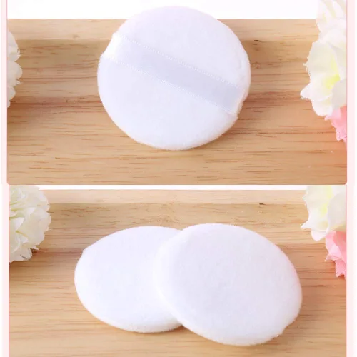 Vista 3 de Joly Soplo de polvo suelto grande, 4.3 '' XXL Body Puff con cinta (10PCS) Blanco