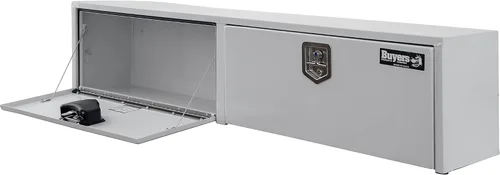 Vista 2 de Buyers Products, 72x16x18 Contratista Topsider Caja de almacenamiento de trabajo para caja de trabajo de caja de camioneta, ancho 72 pulgadas