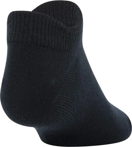 Vista 4 de Under Armour Calcetines ligeros invisibles Essential 2.0 para niños, 6 pares