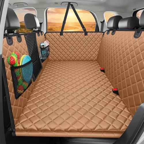 Vista 20 de URPOWER Extensor de asiento trasero para perros, funda de asiento de coche Todo negro