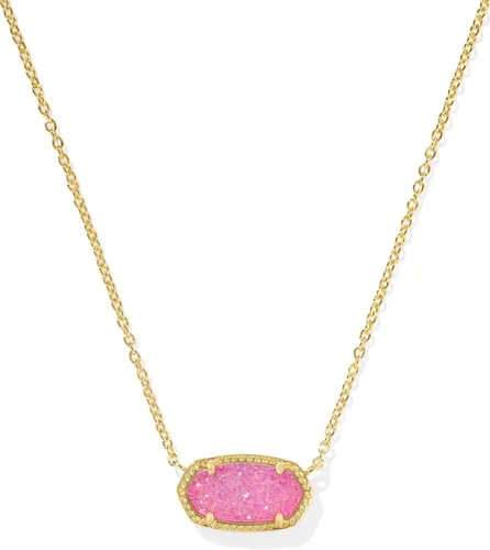 Vista 103 de Kendra Scott - Collar Elisa con dije para mujer, joyería de moda, chapado en oro de 14 quilates