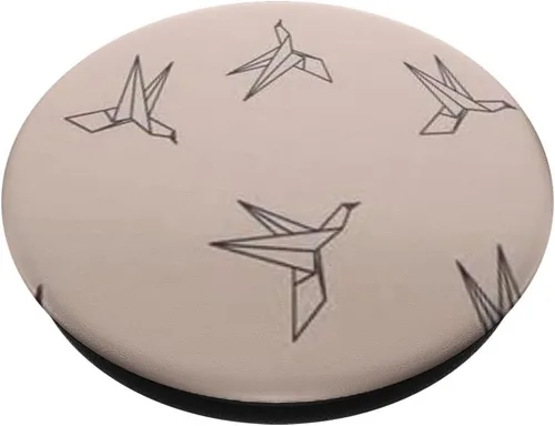 Vista 2 de PopSockets PopGrip de papel de origami intercambiable