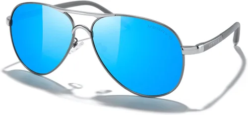 Vista 69 de MERRY'S, UV400 S8513, gafas de sol polarizadas para conducir, marco irrompible, para hombre.