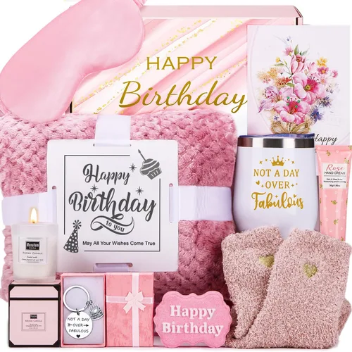 Vista 11 de Regalos de cumpleaños para mujeres, regalos de feliz cumpleaños para mamá, hermana, su mejor amiga, novia, esposa, ideas de regalo de cumpleaños