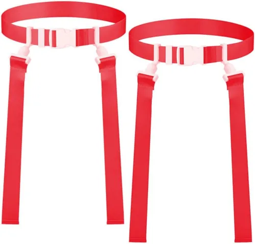 Vista 19 de Trained Cinturones de fútbol con bandera de hombre, juego de fútbol con bandera ajustable para equipos deportivos, entrenamiento y competencia