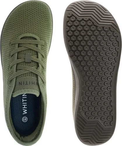 Vista 5 de WHITIN Mens Wide Casual Barefoot Sneakers Zero Drop Sole Minimalist