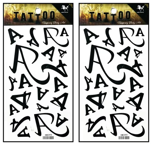 Vista 26 de Tatuajes 2 hojas azul rosa serpiente dragón calavera ala temporal tatuajes arte corporal pegatinas falsas impermeables extraíbles