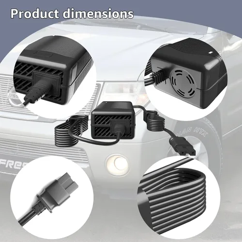 Vista 6 de N557514 - Cargador de CA para inflador de neumáticos DeWalt DCC020IB 20V 13.8V Power Supply Adapter, Compatible with Portable Air Compressor