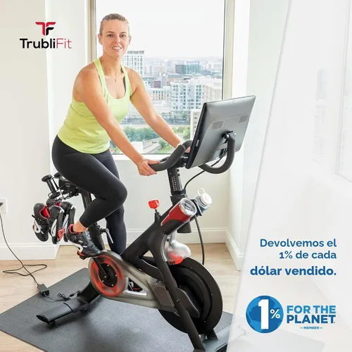 Vista 9 de Portabidones extra grandes para bicicleta Peloton original – Diseño totalmente metálico – Compatible con YETI + Nalgene + Hydro Flask accesorio