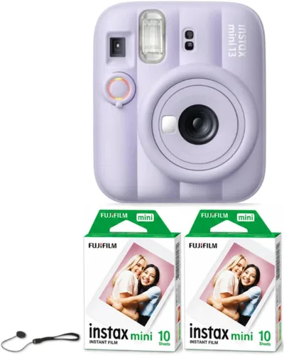 Vista 12 de FUJIFILM Instax Mini 13 Cámara de Película Instantánea - Rosa Caramelo Rosa (Candy Pink)