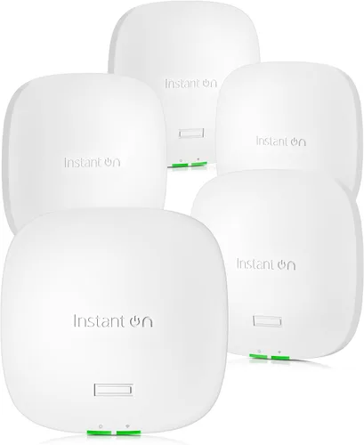 Vista 9 de Punto de acceso HPE Networking Instant On AP32 2x2 WiFi 6E para interiores (paquete de 3) Seguro, tri-banda, listo para el futuro Fuente