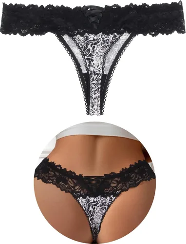 Vista 17 de ohyeah Tangas sexy de encaje tangas bragas de tiro bajo ropa interior para mujer de algodón entrepierna braga tangas bragas 4-18