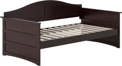 Vista 5 de AFI, Sofá cama de madera Acadia, individual, espresso