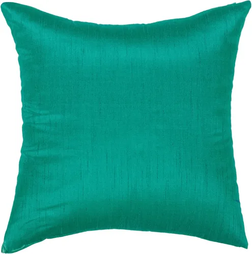 Vista 30 de Juego de 2 fundas de almohada decorativas para sofá, color azul aguamarina, almohada de granja de 12 x 12 pulgadas, fundas de almohada de seda