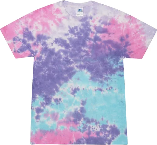 Vista 86 de Colortone Camisetas Tie Dye para Hombre y Mujer - Camisetas de manga corta unisex Tie-Dye para adultos Acadia
