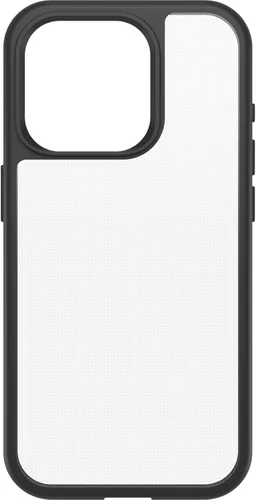 Vista 6 de OtterBox Funda para iPhone 15 Pro (solamente) Prefix Series, cristal negro, ultrafina, apta para bolsillo, bordes elevados que protegen la cámara