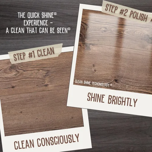 Vista 10 de Quick Shine Limpiador de pisos de madera dura, cuidado diario, 24 onzas, limpia naturalmente la suciedad y las marcas de rozaduras, disuelve