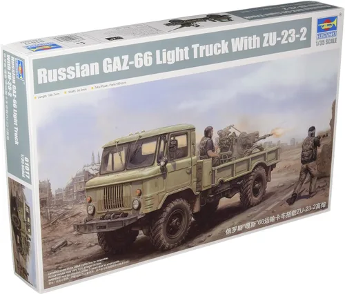Vista 3 de Trumpeter Kit de construcción de petrolero ruso GAZ-66 (TR01018)