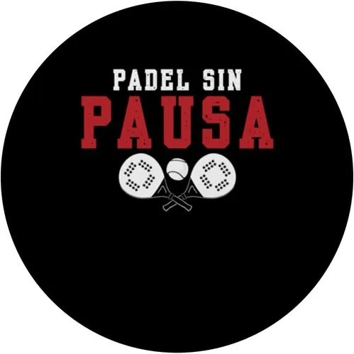 Vista 3 de Padel Sin Pausa Pádel Paleta PopSockets Adhesivo PopGrip