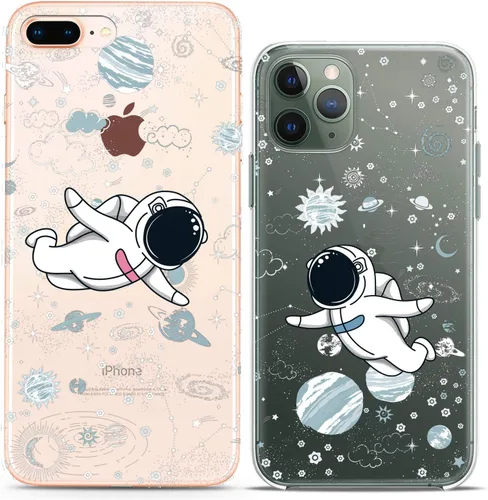 Vista 18 de Fundas a juego para parejas compatibles con iPhone 16 15 14 13 12 11 Pro Max Mini Xs X 6s 8 Plus 7+ Xr 10 SE 5 Game Player Relación Amigo Novio