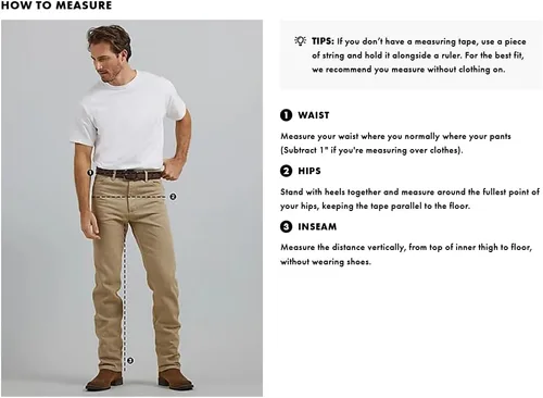 Vista 7 de Wrangler Authentics Comfort Flex Waist - Jeans de ajuste estándar para hombre