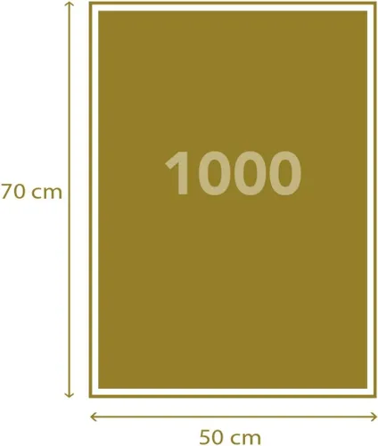Vista 7 de Clementoni Rompecabezas de 1000 piezas para adultos, Van Gogh, Girasoli Sun Flowers