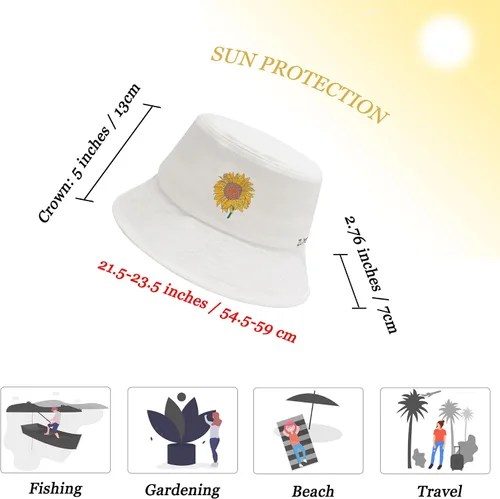 Vista 311 de ZLYC Gorra de pescador bordada de moda unisex para hombres y mujeres