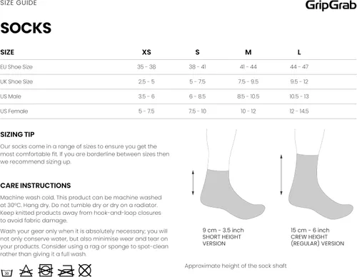 Vista 6 de GripGrab Calcetines de ciclismo de verano ligeros SL Performance Llamativos 2 Longitudes Road Mountain Gravel Bike Indoor Ciclismo Calcetines