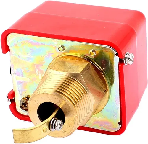 Vista 4 de uxcell HFS-25 SPDT G1 Interruptor de presión de control de flujo de agua de rosca Caudalímetro