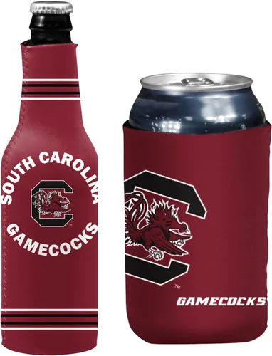 Vista 113 de College Team Color Logo Can & Bottle Holder Insulator Beverage Cooler Set