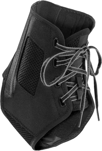 Vista 4 de MUELLER Sports Medicine AFT3 Tobillera, soporte para aliviar el dolor de tobillo para hombres y mujeres, ideal para esguinces, distensiones