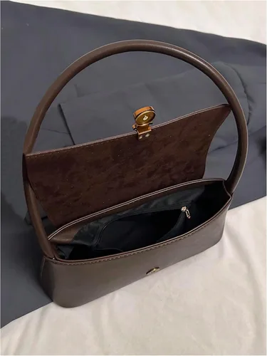 Vista 4 de SweatyRocks Women's Vintage Shoulder Bags Y2K Leather Underarm Purse Top Handle Clutches