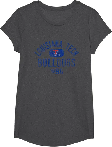 Vista 21 de Louisiana Tech Bulldogs Vintage 1894 - Camiseta con licencia