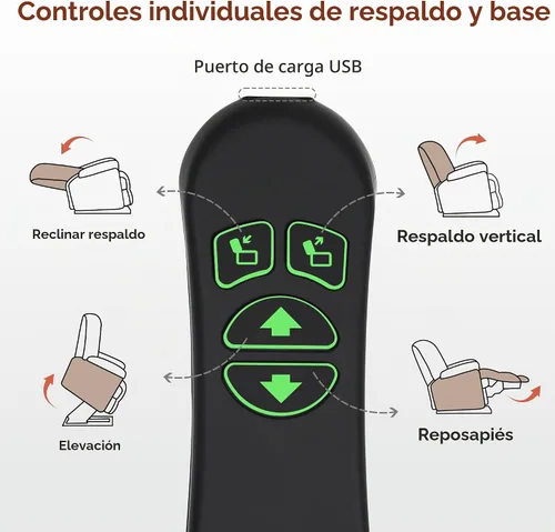 Vista 7 de MCombo 500lbs silla de elevación resistente para ancianos, 28 "asiento Negro