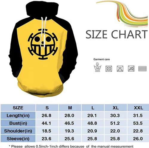 Vista 3 de Colonghsou Luffy - Sudadera con capucha de anime japonés, sudadera de manga larga para cosplay