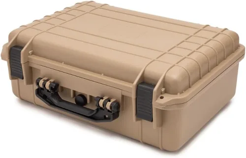 Vista 5 de Koah Funda rígida resistente a la intemperie con espuma personalizable, resistente a los impactos, ideal para cámaras, drones, dispositivos