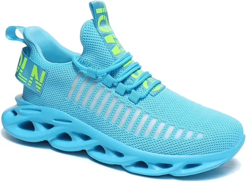 Vista 2 de GSLMOLN Womens Walking Shoes Mesh Non Slip Gym Sports Lightweight Casual Fashion Sneakers
