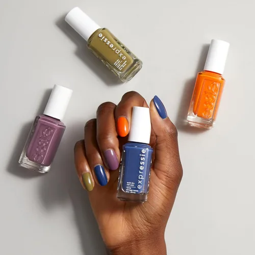Vista 8 de essie - Esmalte de uñas de secado rápido, de un paso para color y brillo. Azul
