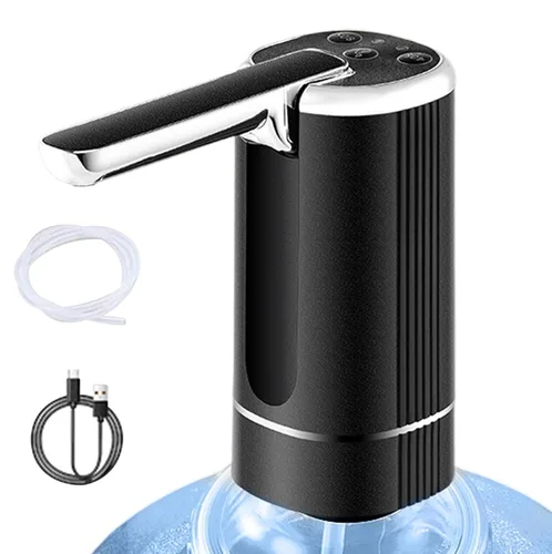 Vista 7 de Dispensador automático de agua – Dispensador de agua para botella de 5 galones Dispensador de agua portátil Bomba eléctrica portátil de agua