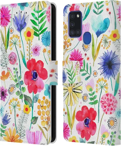Vista 119 de Head Case Designs Officially Licensed Ninola Butterfly Nature Spring Floral Leather Wallet Case Compatible with Samsung Galaxy A07 4G