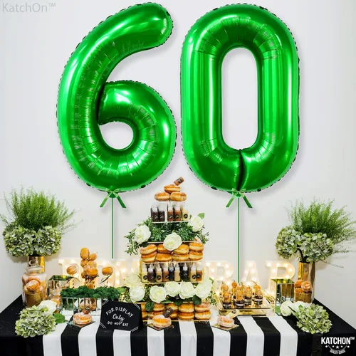 Vista 441 de KatchOn Globo negro del número 1 de 40 pulgadas, globo de feliz cumpleaños Large Mylar Number One Balloon for 1st Birthday Decorations, Foil