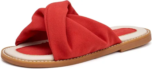 Vista 24 de THEE BRON Lindas pantuflas para niñas, sandalias elegantes para niños pequeños y niños