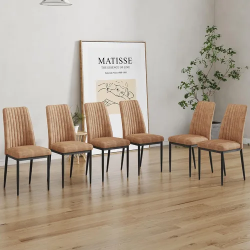 Vista 23 de Sillas De Comedor Juego de 4 Sillas De Comedor Juego de 4 Sillas De Comedor para Comedor, Juego de 4 Sillas De Comedor para Comedor, Cocina, Sala