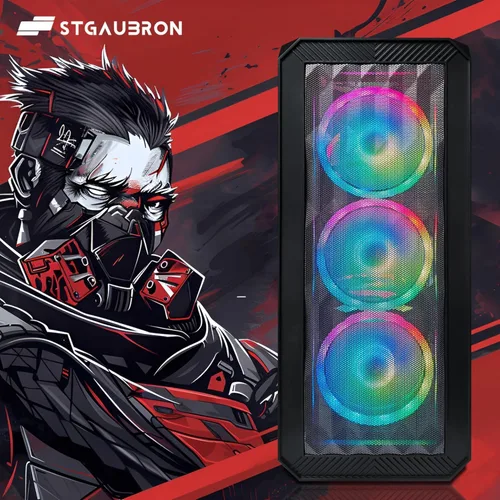 Vista 2 de STGAubron Escritorio para PC para juegos,R3 3200G,RX 590 8G,16G DDR4,512G