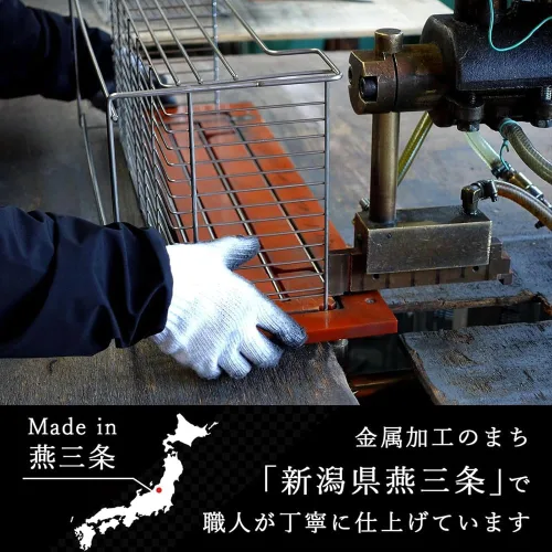 Vista 7 de Shimomura 41495 - Escurridor de platos, para 3-4 personas, fabricado en Japón, sobre el fregadero, bandeja que no es notablemente difícil de raspar