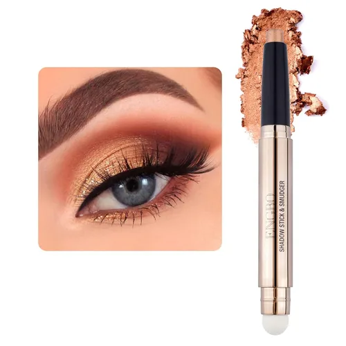 Vista 17 de LOKFAR Sombra de ojos en barra de maquillaje cosméticos iluminador de ojos, lápiz de sombra de ojos en crema giratoria, sombra de ojos en barra