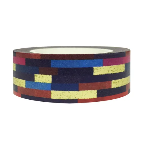 Vista 65 de Wrapables Cinta adhesiva Washi de patrones coloridos, bocetos de corazón