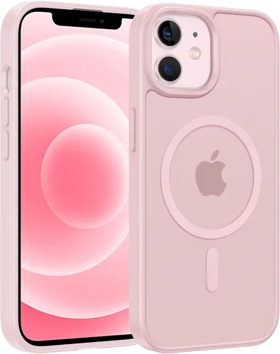 Vista 248 de FNTCASE - Funda para iPhone 16 Pro: magnética, mate, translúcida, de grado militar, protectora contra caídas, resistente, fina, duradera y a prueba