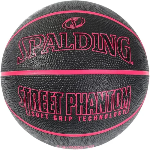 Vista 2 de Spalding 84-670J Street Phantom, Negro x Rosa, No. 5, Baloncesto, Baloncesto