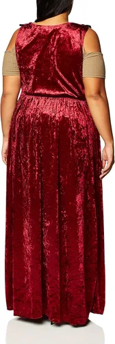 Vista 3 de Forum Novelties - Vestido de encaje medieval para mujer